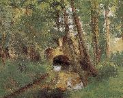 Camille Pissarro Metaponto bridge Schwarz Spain oil painting artist